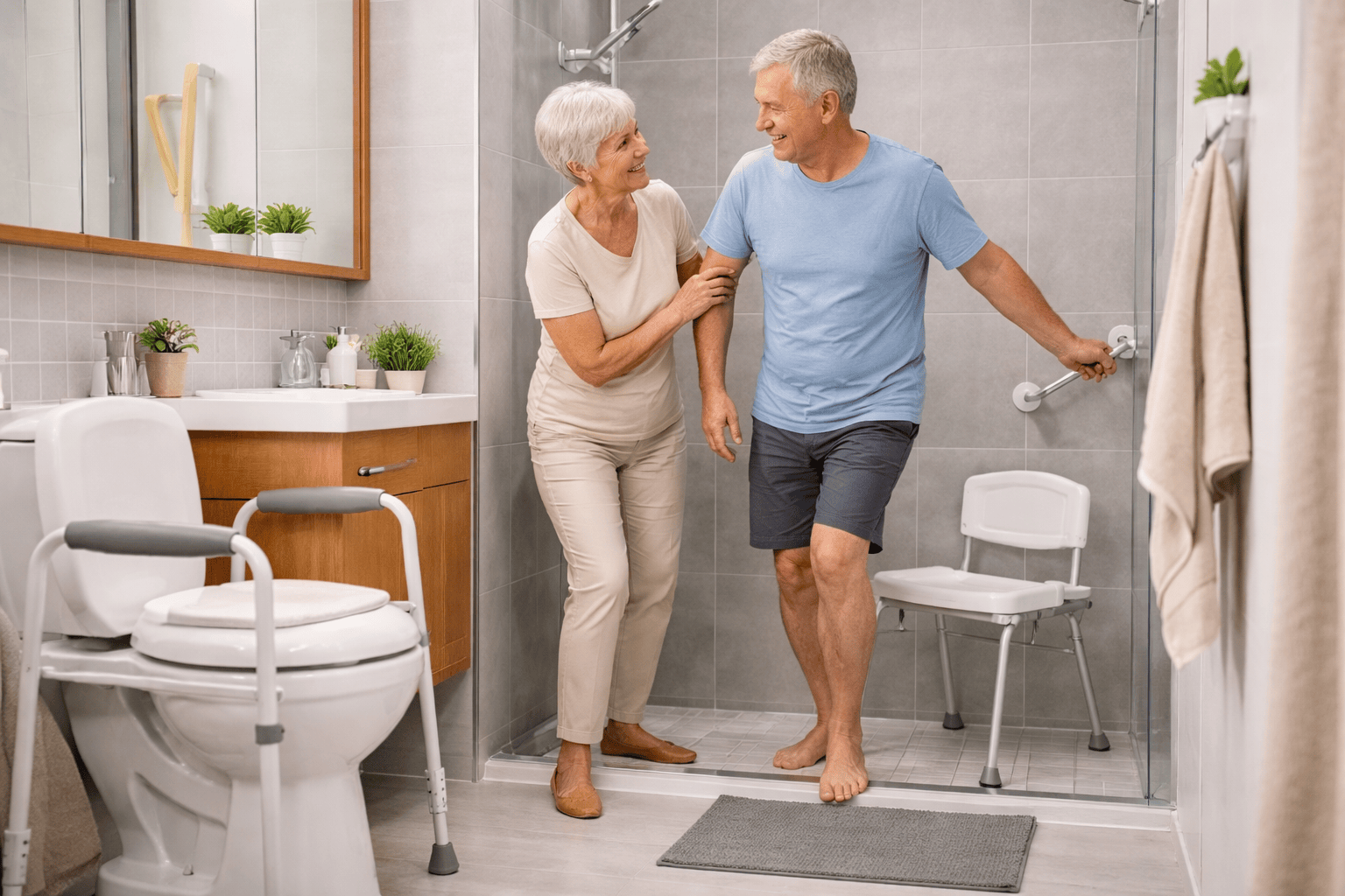 Réhausseur WC pour améliorer le confort et l’autonomie à domicile